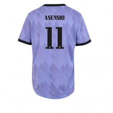 Real Madrid Marco Asensio #11 Bortatröja Dam 2022-23 Korta ärmar